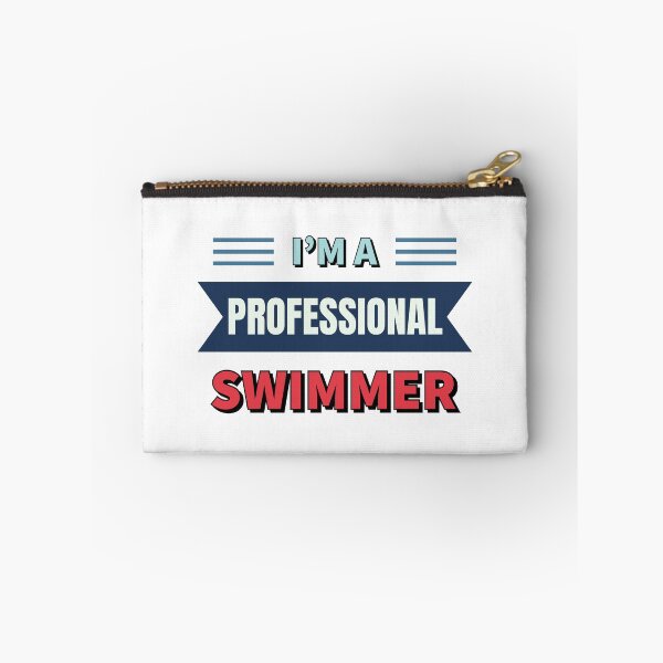 Item preview, "I'm a Professional Swimmer" Design | Sporty Apparel designed and sold by SimpliText.