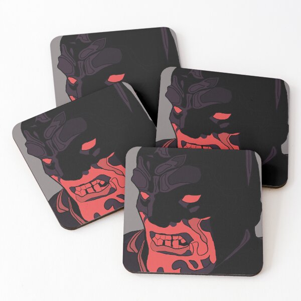 Item preview, Red and Black Comic Book Vigilante / Villain Graphic Art  designed and sold by DMcK Designs.