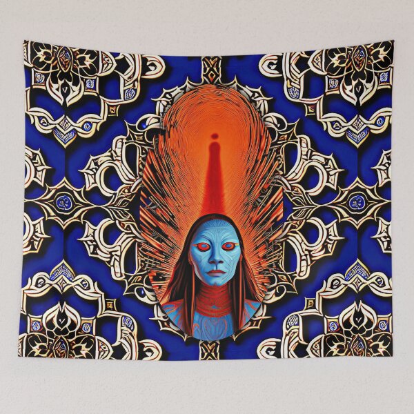Item preview, Pima Passion indian Portrait Graphic Design designed and sold by jeremy burt.