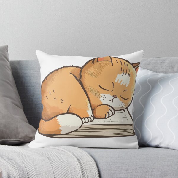 Aperçu de l'œuvre Chat mignon faisant la sieste sur un livre créée et vendue par FOURWORDCREATE.
