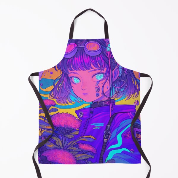 Item preview, Floral Cyberpunk: A Whimsical and Vivid Illustration in Ultra Detail designed and sold by kfir marco.