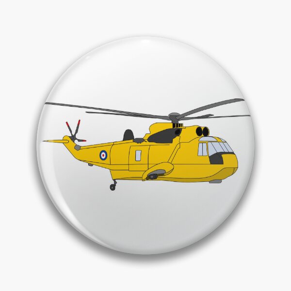 Item preview, Line Art Sea King Helicopter RAF Search and Rescue designed and sold by AircraftDesigns.