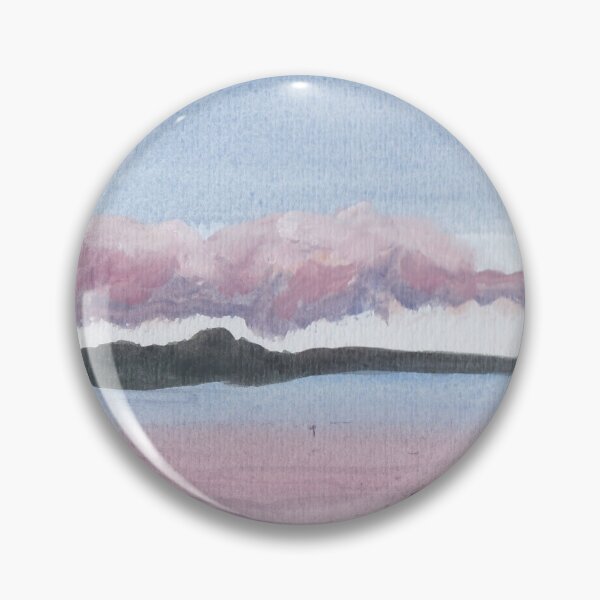 Item preview, Calming Lakeshore Watercolor designed and sold by MaineArtGarden.