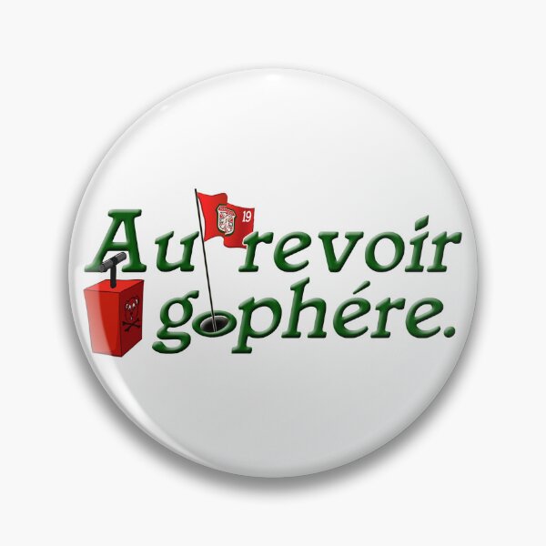 Item preview, Au Revoir Gopher designed and sold by 77Mongo.