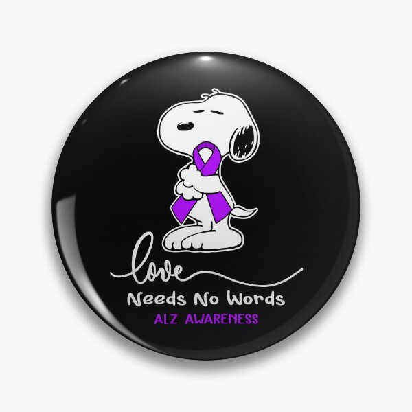 Item preview, ALZ Awareness - LOVE NEEDS NO WORDS designed and sold by Elise-Chapman.