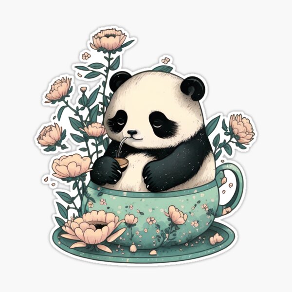 Alice Curious Garden Cup - Kawaii Panda - Making Life Cuter