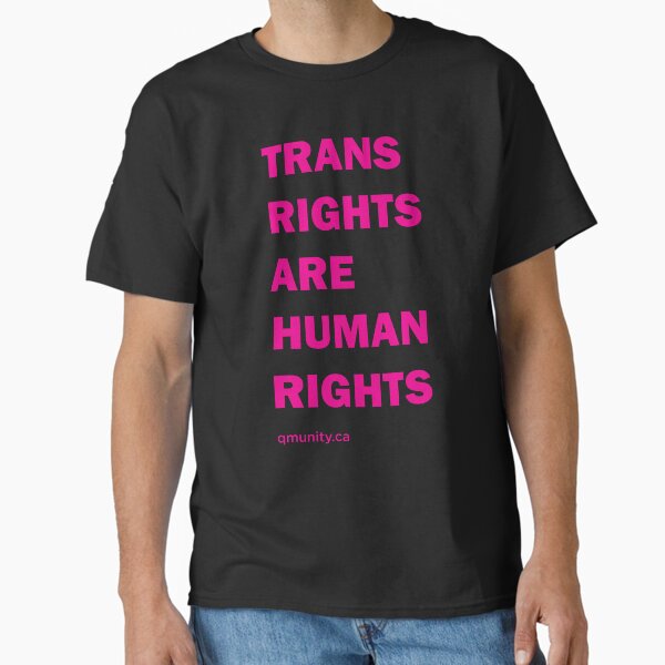Artikel-Vorschau von Trans-Rechte in rosa Großdruck, designt und verkauft von QMUNITY.