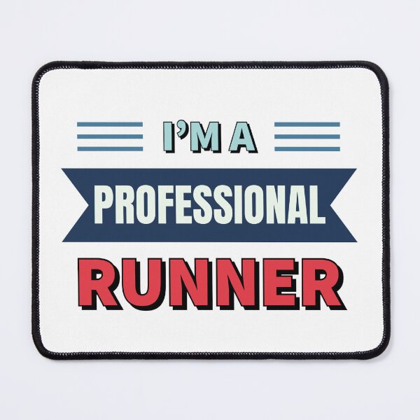 Item preview, "I'm a Professional Runner" Design | Fitness Apparel designed and sold by SimpliText.