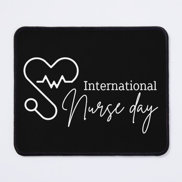Item preview, Happy International Nurse Day, Cute Stethoscope Heartbeat Student Nurse Gifts designed and sold by PrintOfi.