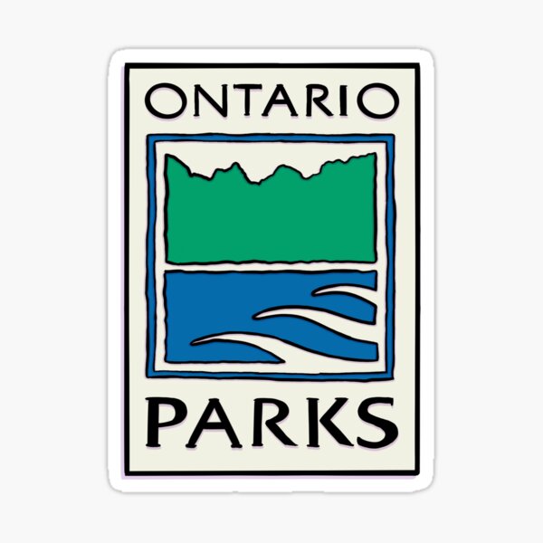 "Ontario Parks Nature" Sticker for Sale by groovygreengal Redbubble