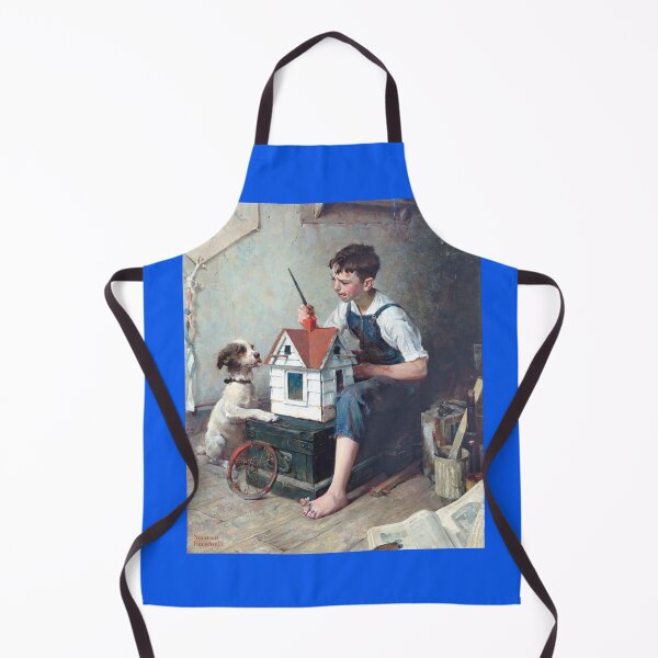Item preview, Famous Artist & Illustrator: Norman Rockwell - Painting the little house (1921) designed and sold by mturns57.