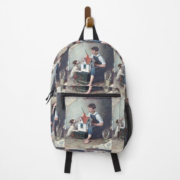 Item preview, Famous Artist & Illustrator: Norman Rockwell - Painting the little house (1921) designed and sold by mturns57.