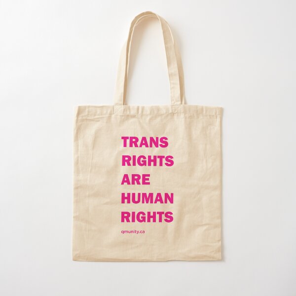 Trans Rights Tote Bag Cotton Tote Bag