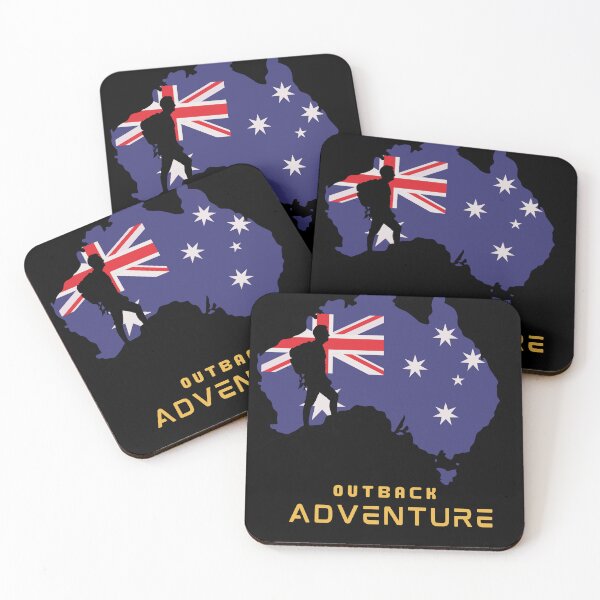 Item preview, Outback Adventure - Australian Road Trip - Typography Design designed and sold by RM-Journey.