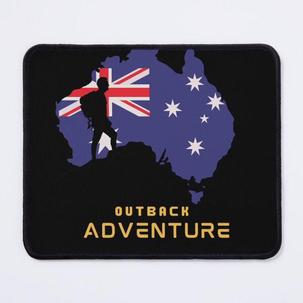 Item preview, Outback Adventure - Australian Road Trip - Typography Design designed and sold by RM-Journey.