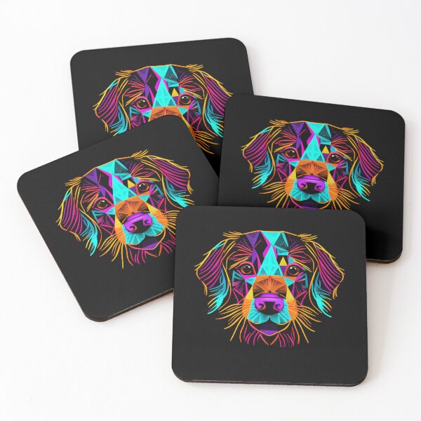 Item preview, Toller Dog Colorful Paint Splash designed and sold by rafaeltto.