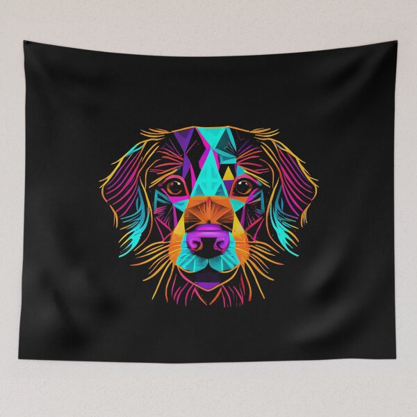 Item preview, Toller Dog Colorful Paint Splash designed and sold by rafaeltto.
