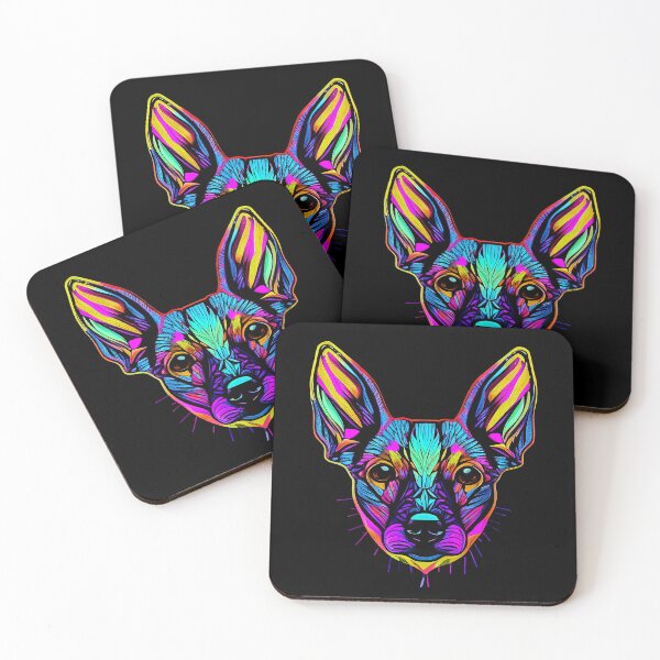 Item preview, Toy Fox Terrier Dog Colorful Paint Splash designed and sold by rafaeltto.