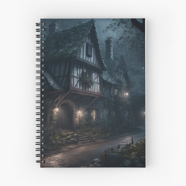 Item preview, Village At Night designed and sold by letsgetinspired.