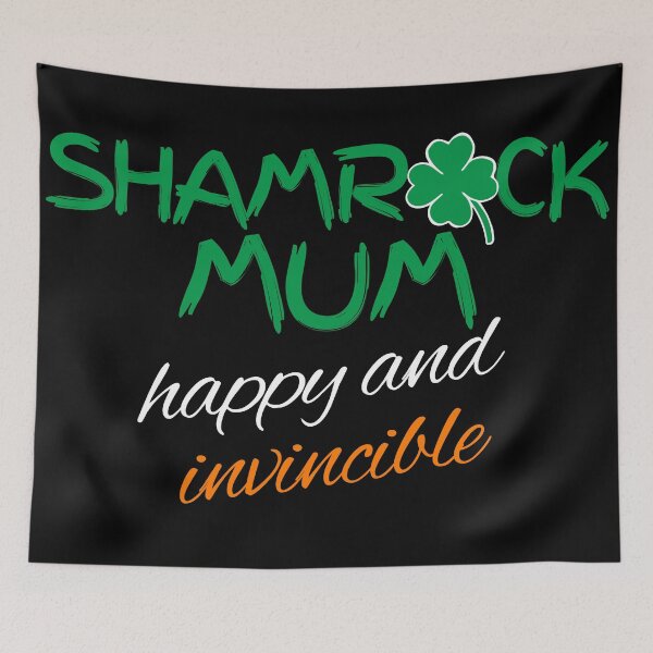 Item preview, Shamrock Mum - happy and invincible - St. Patrick's Day designed and sold by FullOfCare.