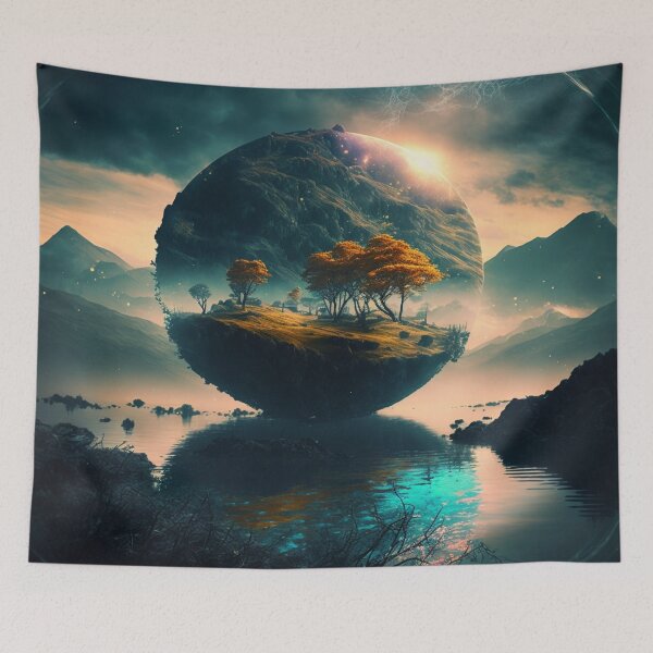 Item preview, Concept Art-World Within A World  designed and sold by letsgetinspired.