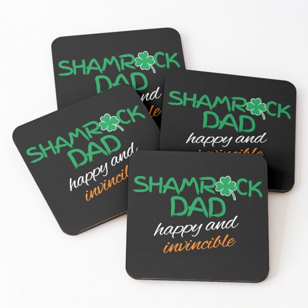 Item preview, Shamrock Dad - happy and invincible - St. Patrick's Day designed and sold by FullOfCare.