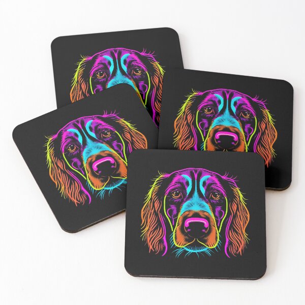 Item preview, Welsh Springer Spaniel Dog Colorful Paint Splash designed and sold by rafaeltto.