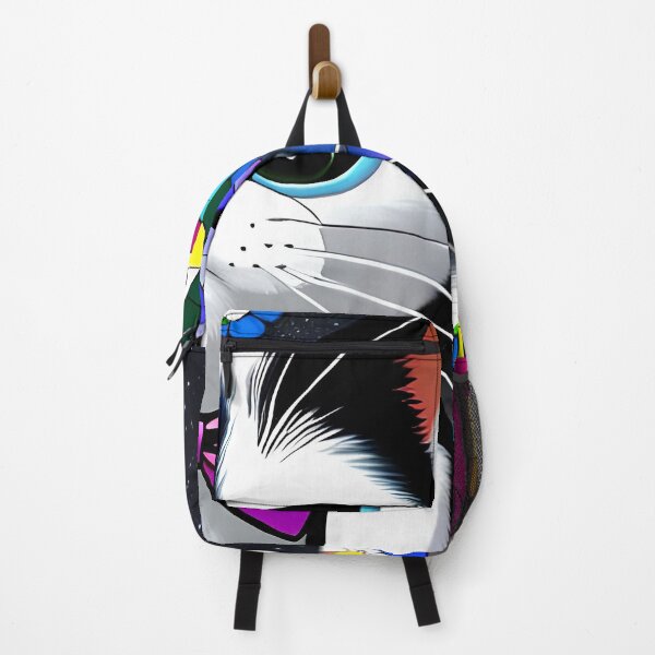 Item preview, A Journey into the Colors of Tuxedo Cats : BeachyBlu The Sauve Cat designed and sold by Tuxedo Rainbow.