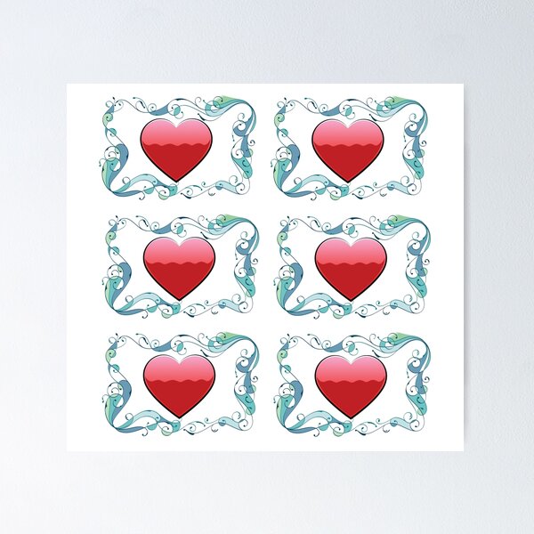 Item preview, Filigree Heart Design 2 Custom Leggings designed and sold by Gotcha29.