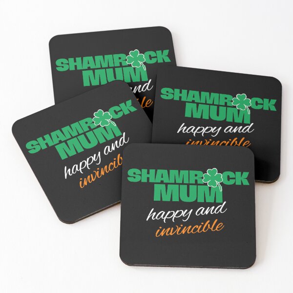 Item preview, Shamrock Mum - happy and invincible - for St. Patrick's Day designed and sold by FullOfCare.