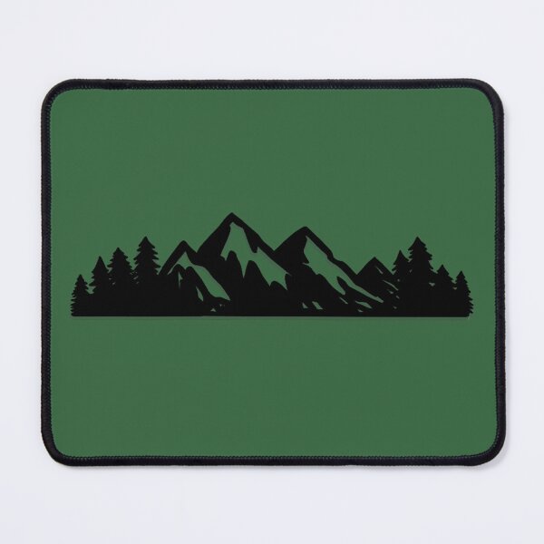 Item preview, Mountain Silhouette Nature Decal designed and sold by groovygreengal.