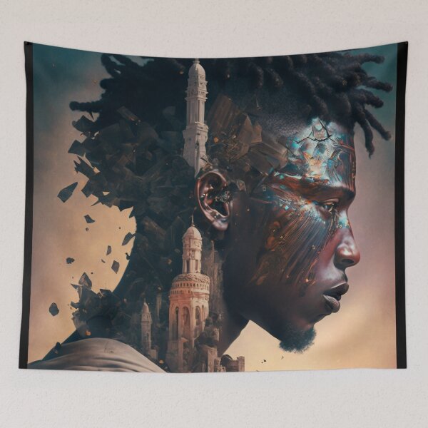 Item preview, Afrocentric Art designed and sold by MidJourneymen.