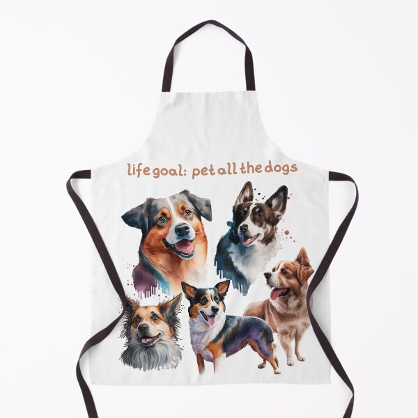 Item preview, life goal pet all the dogs designed and sold by printiesart.