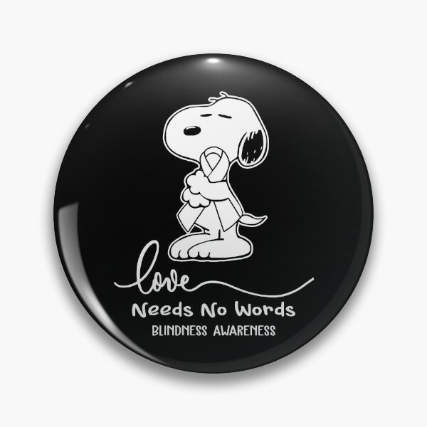 Item preview, Blindness Awareness - LOVE NEEDS NO WORDS designed and sold by Elise-Chapman.