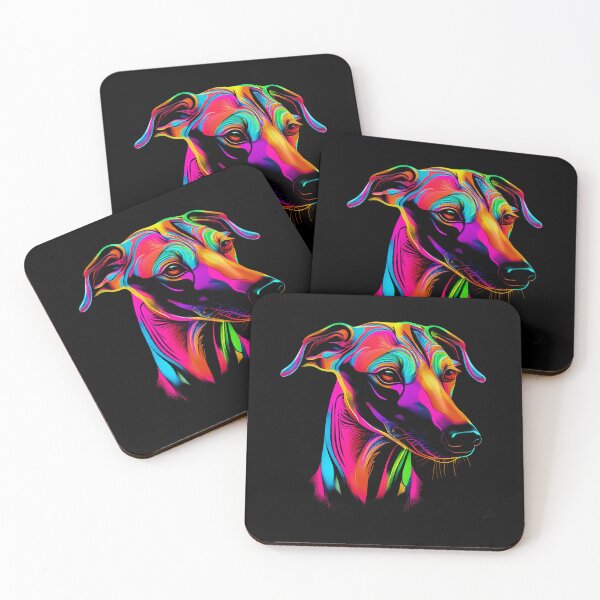 Item preview, Whippet Dog Colorful Paint Splash designed and sold by rafaeltto.