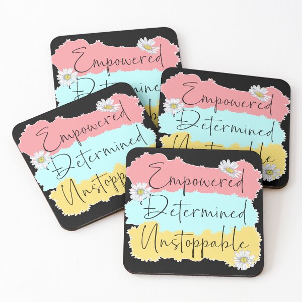 Item preview, Empower, Determined, Unstoppable designed and sold by FireGirlinOz.