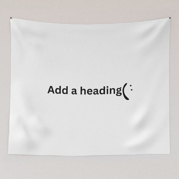 Item preview, add a heading designed and sold by artigrow.