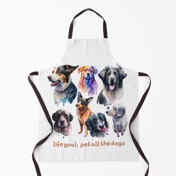 Item preview, life goal pet all the dogs designed and sold by printiesart.