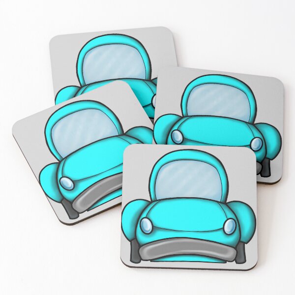 Item preview, Little Aqua Car designed and sold by lezell.