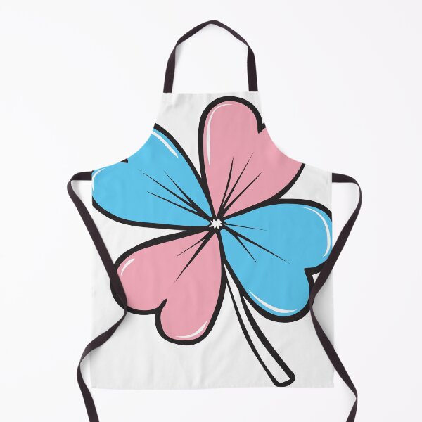 Item preview, Saint Patrick's Day Luck Four Leaf Clover - Trans Pride designed and sold by LaLunaWinters.