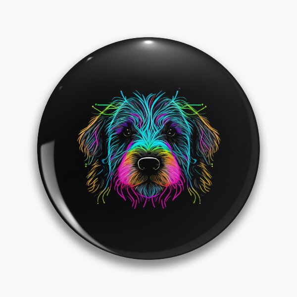 Item preview, Whoodle Dog Colorful Paint Splash designed and sold by rafaeltto.