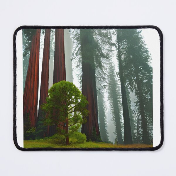 Item preview, Coastal Sequoia Wood Print designed and sold by Kroop.