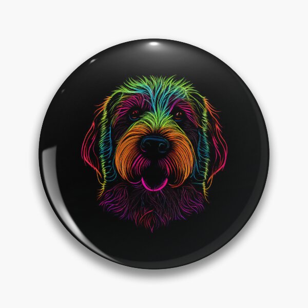Item preview, Whoodle Dog Colorful Paint Splash designed and sold by rafaeltto.