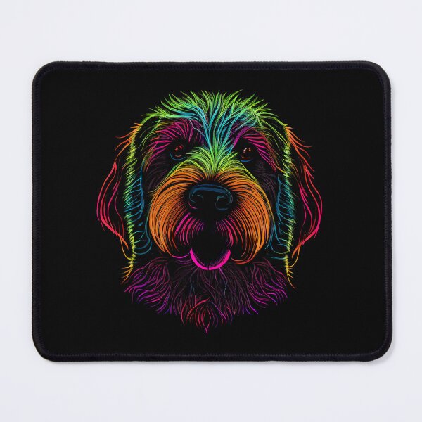 Item preview, Whoodle Dog Colorful Paint Splash designed and sold by rafaeltto.