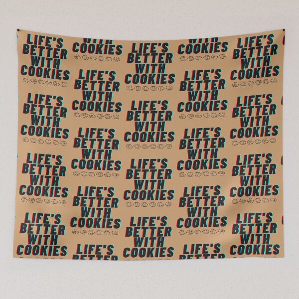 Item preview, Life's Better with Cookies, baking, T-shirt designed and sold by pixeldizajn.