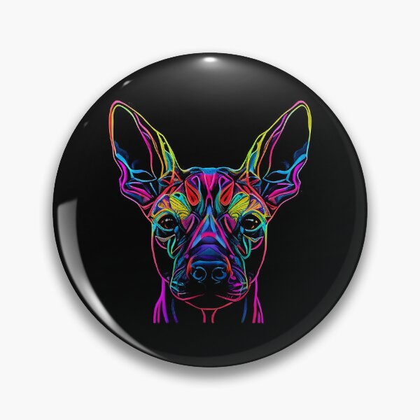 Item preview, Xoloitzcuintli Dog Colorful Paint Splash designed and sold by rafaeltto.