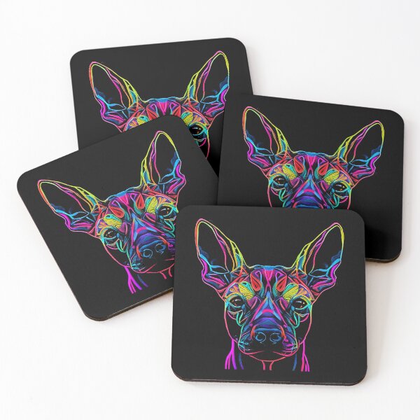 Item preview, Xoloitzcuintli Dog Colorful Paint Splash designed and sold by rafaeltto.