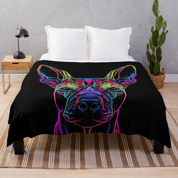 Item preview, Xoloitzcuintli Dog Colorful Paint Splash designed and sold by rafaeltto.