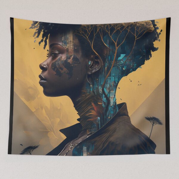 Item preview, Afrocentric Art designed and sold by MidJourneymen.
