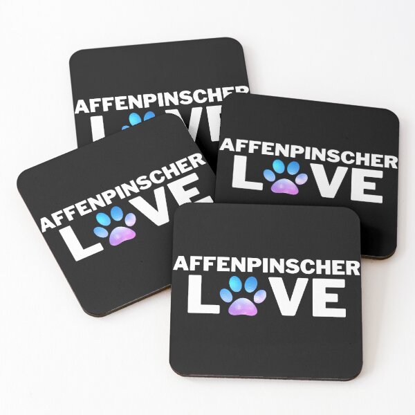 Item preview, Affenpinscher Dog Love Art  designed and sold by TheWildFlix.